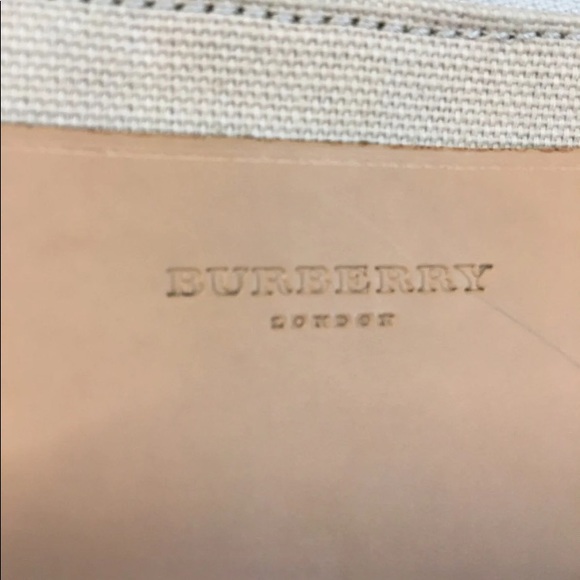 Burberry Vintage Authentic Red Denim Satchel Bag - Picture 10 of 16